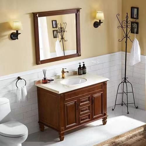 El gabinete de lavabo totalmente montado de YALIG es la opción perfecta para sus necesidades de baño