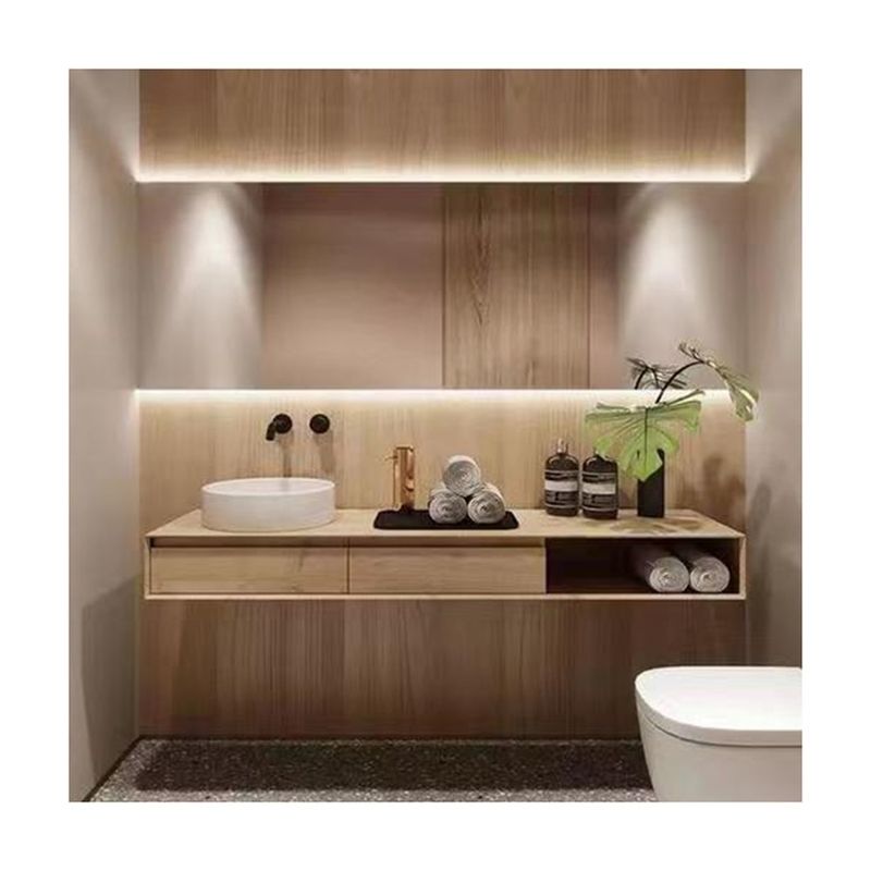 Diseño sin mango de melamina para un apartamento moderno en color puro