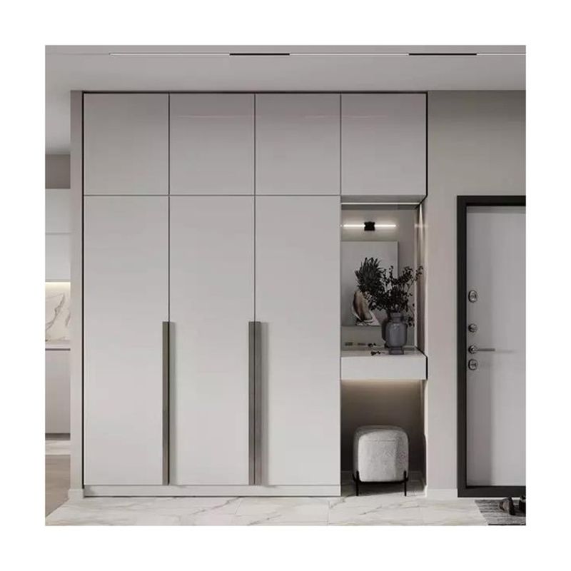 YALIG 2024 estilo europeo de laca mate armario de entrada y 2D / 3D para muebles para el hogar