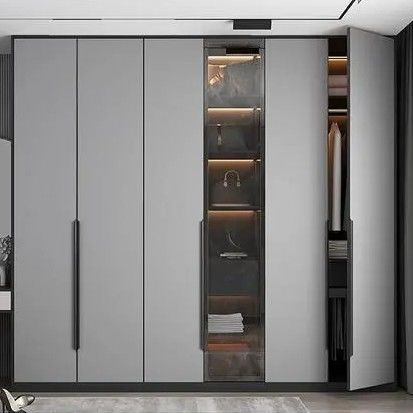 YALIG 2024 estilo europeo de laca mate armario de entrada y 2D / 3D para muebles para el hogar