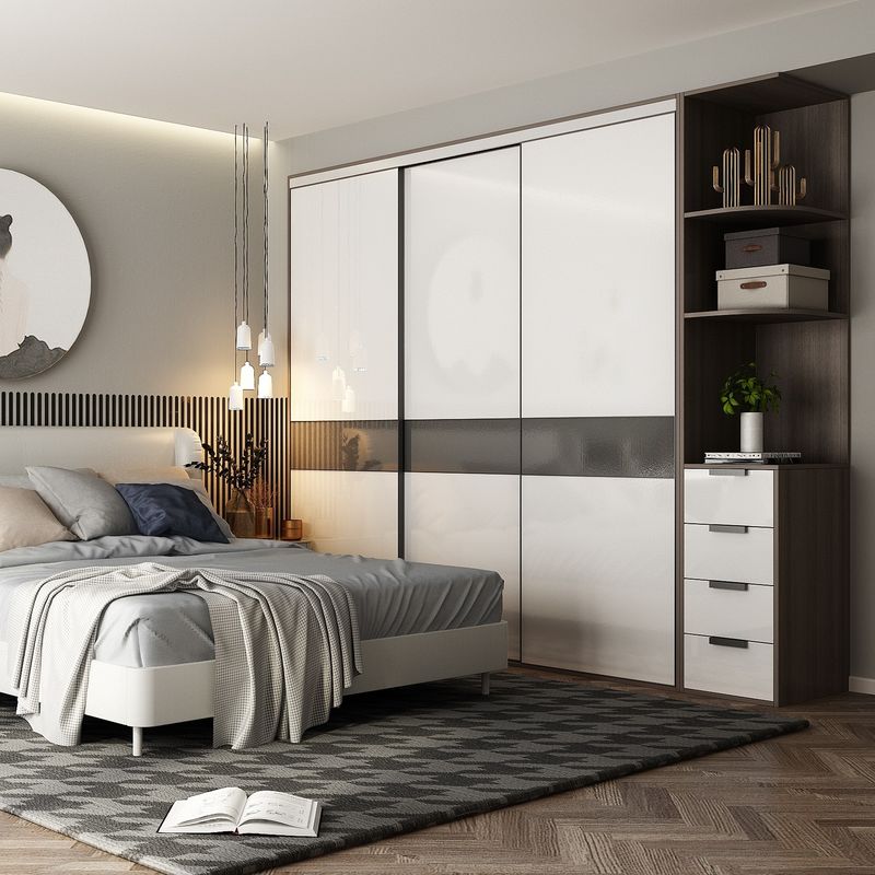 YALIG E1 Armario con puerta corredera Estándar europeo para diseños modernos personalizados