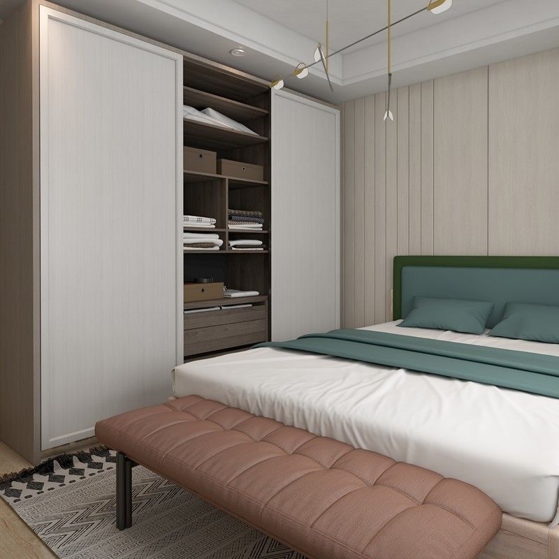 YALIG Colorido gabinete de laca de la habitación panel de madera armario incorporado para muebles para el hogar