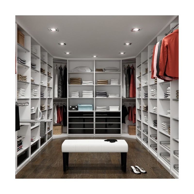 Armario de madera de estilo contemporáneo para muebles de dormitorio de colores personalizados modernos